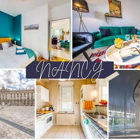 Apartment Thermal A 2 Min -le 1909- 8 Pers- Parking Chez Julie Nancy
