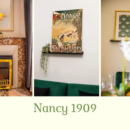 Daire Thermal A 2 Min -le 1909- 8 Pers- Parking Chez Julie Nancy