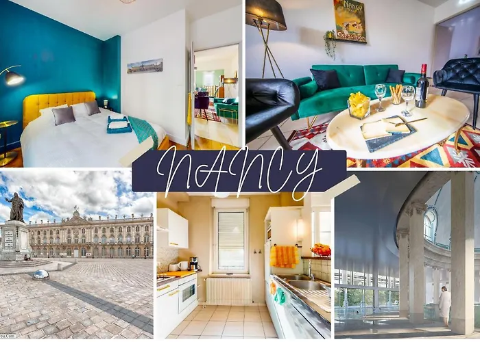 Daire Thermal A 2 Min -le 1909- 8 Pers- Parking Chez Julie Nancy