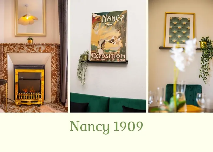 Daire Thermal A 2 Min -le 1909- 8 Pers- Parking Chez Julie Nancy