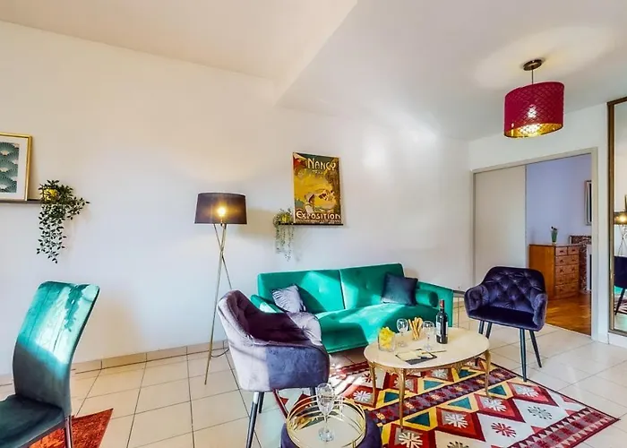 아파트 Thermal A 2 Min -le 1909- 8 Pers- Parking Chez Julie 낭시