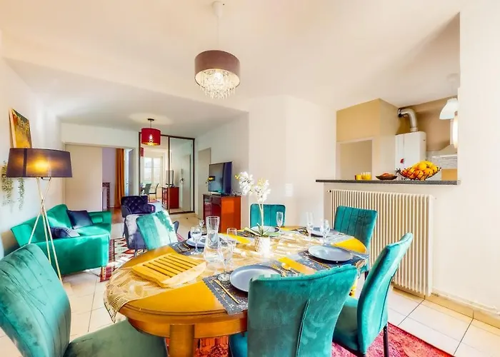 Thermal A 2 Min -le 1909- 8 Pers- Parking Chez Julie 아파트 낭시